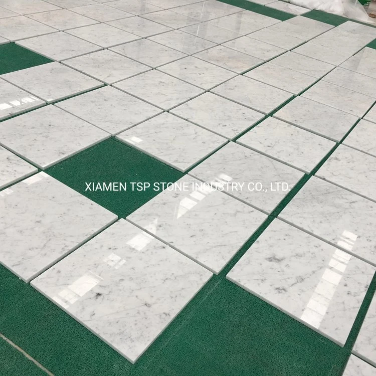 Bianco Carrara White Marble Floor Tiles 60X60