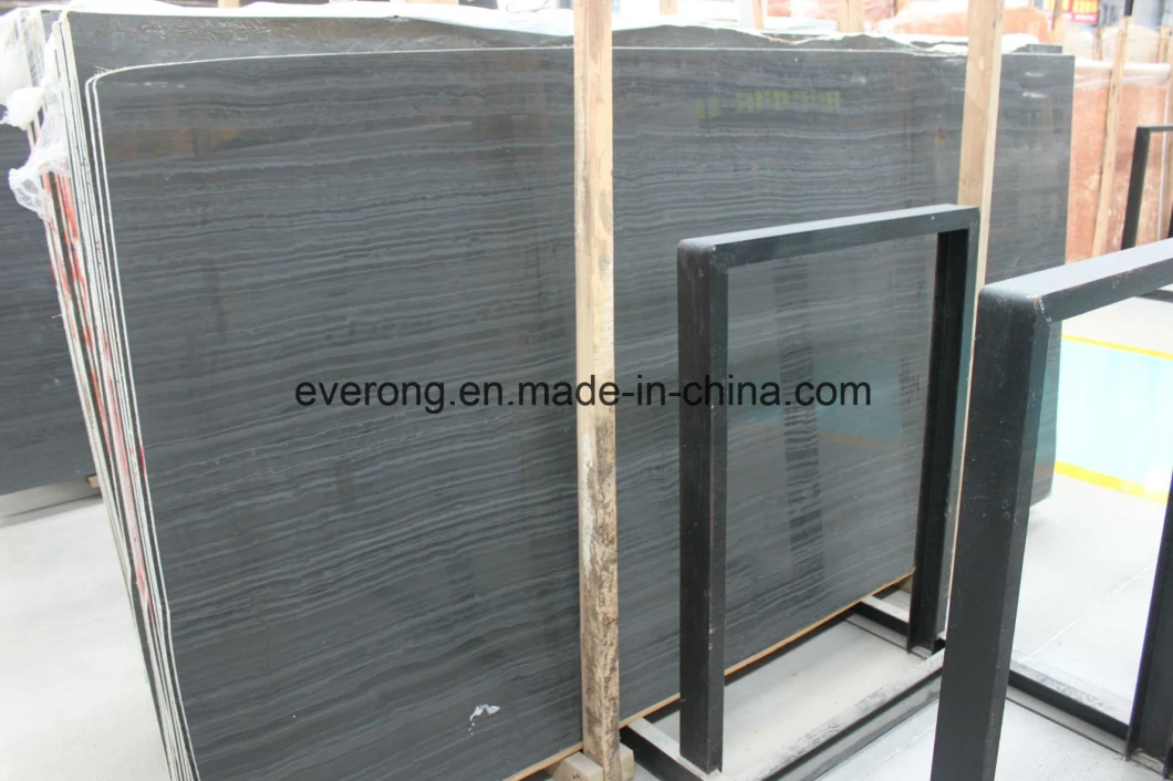 Black Serpeggiante Marble Black Wood Vein Marble for Tiles&Slabs